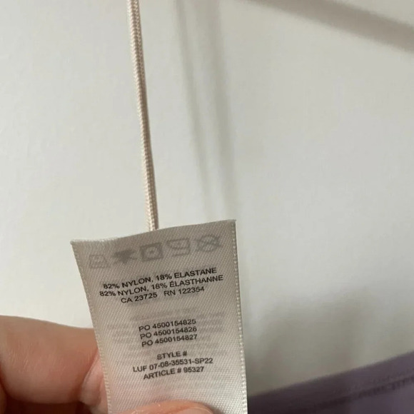 Aritzia  Wilfred Free Ivy Jumpsuit Stretch Legging Purple Size Small - Picture 7 of 7